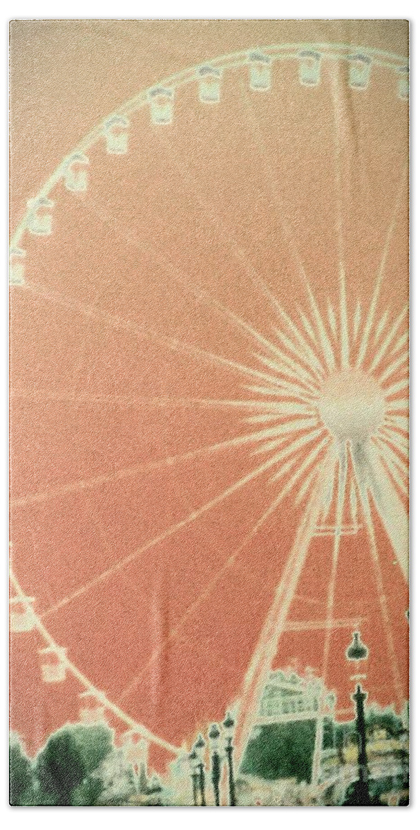 Paris Beach Towel featuring the photograph Memories Of Springtime In Paris by Jacqueline McReynolds