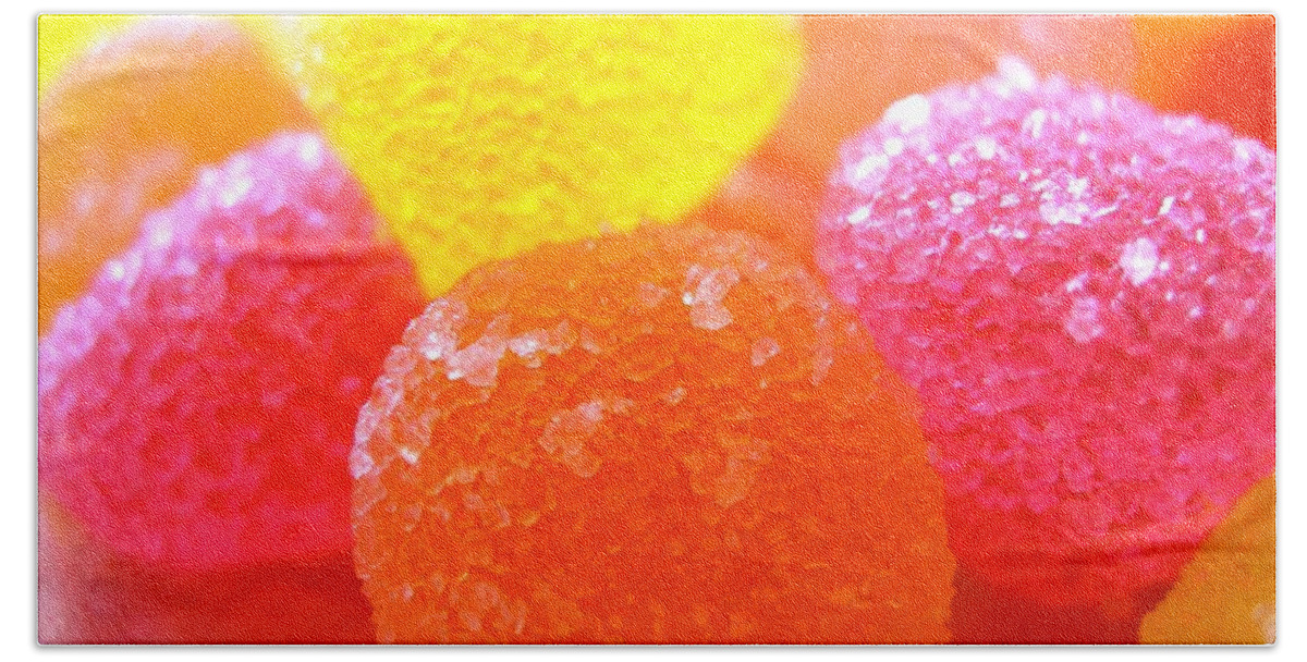 Sugar Fruit Prints Beach Towel featuring the photograph Mini Sugar Fruits by Monique Wegmueller