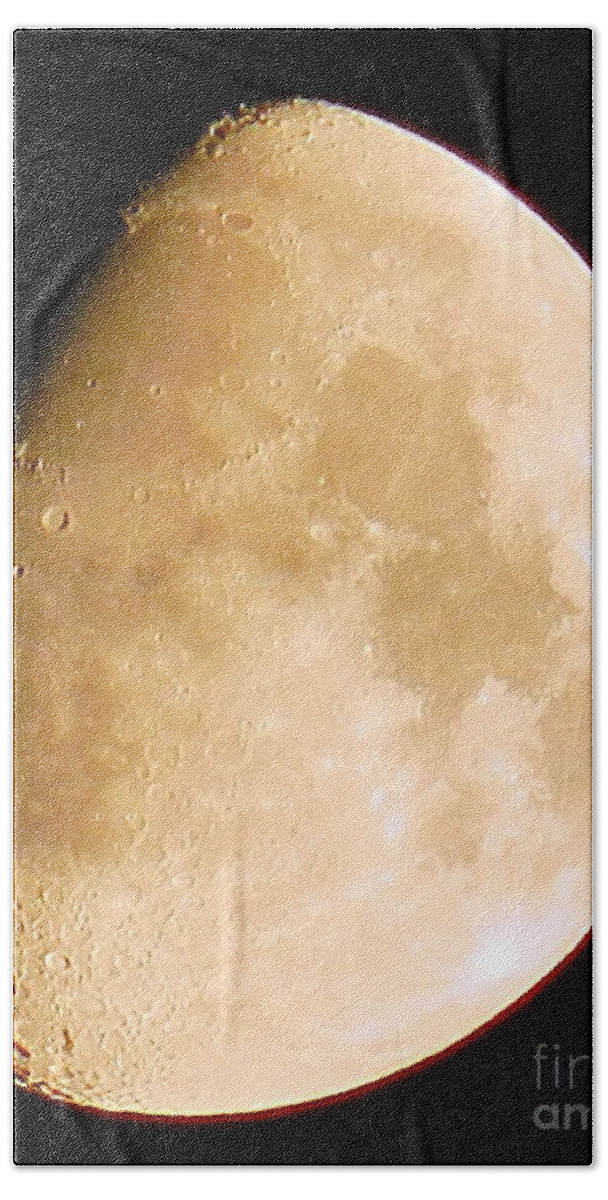 Moon Beach Sheet featuring the photograph Moon Craters Galore by Sharon Woerner