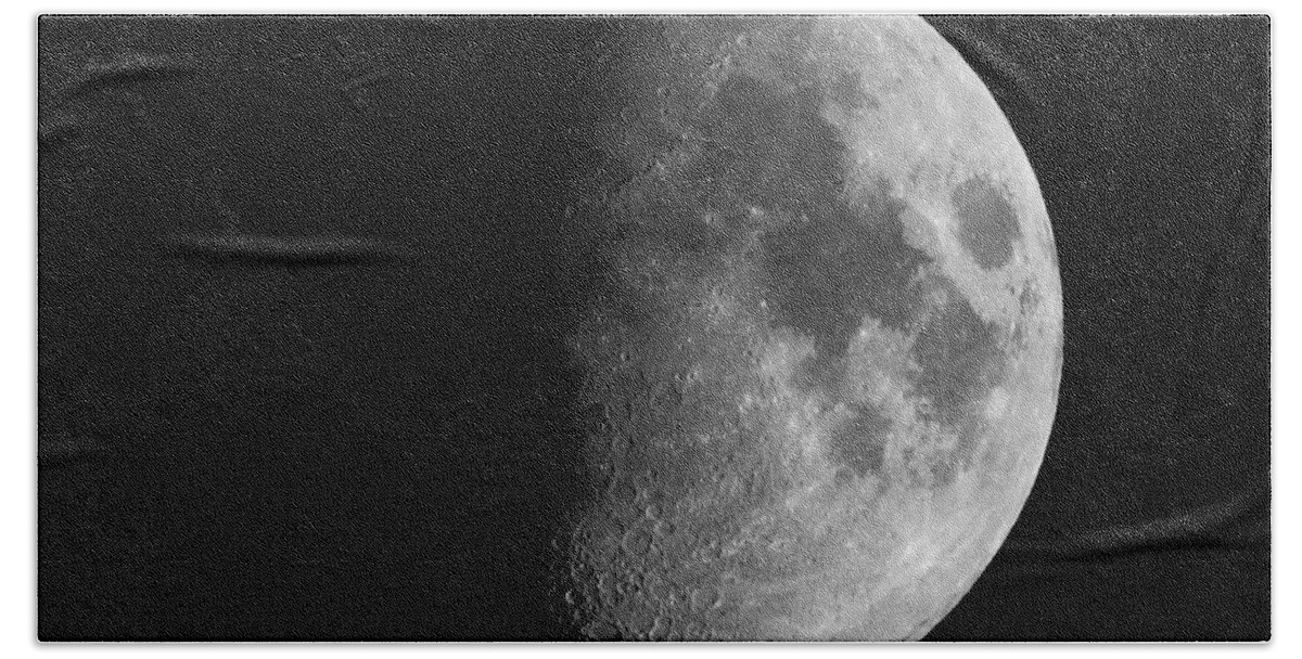 Moon Beach Towel featuring the photograph Moon Nov 30 2014 by Ernest Echols