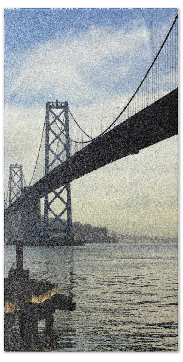 San Francisco Beach Sheet featuring the photograph Morning in San Francisco by Jenny Hudson
