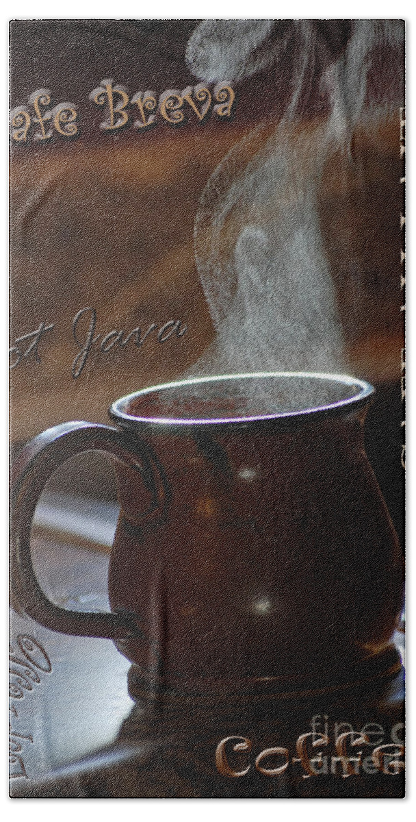 Coffee Beach Towel featuring the photograph My Favorite Cup by Robert Meanor