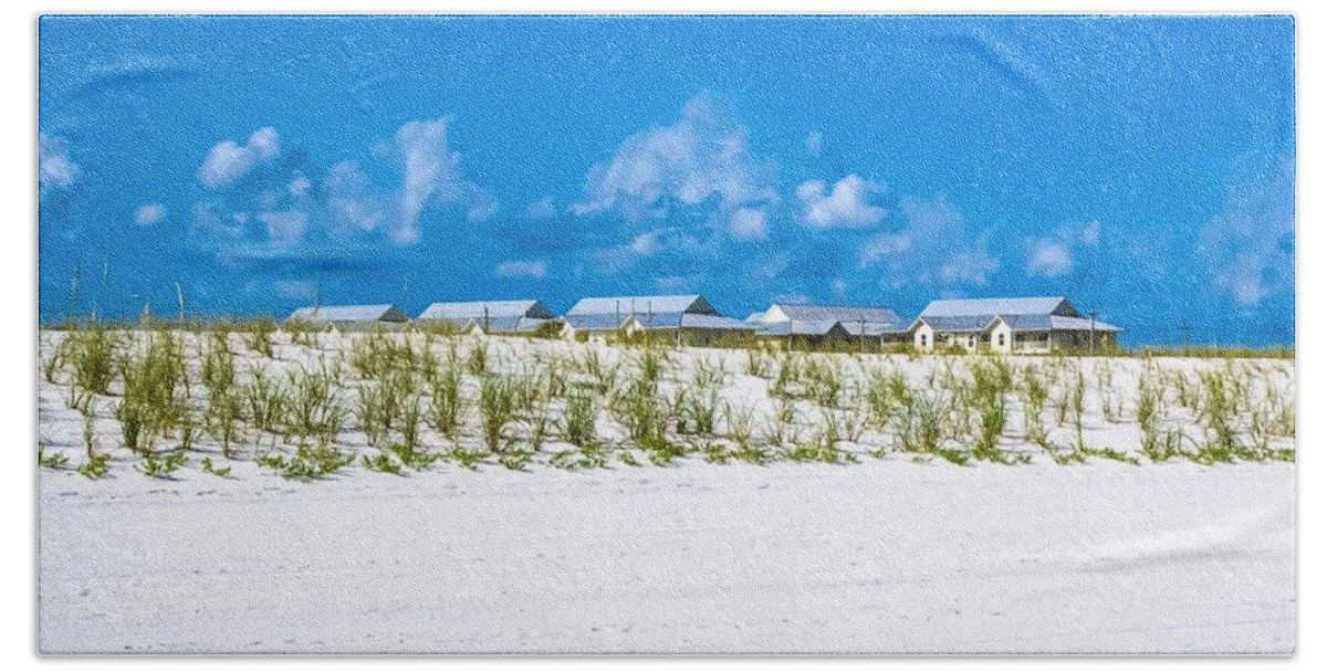 Navarre Beach Florida Beach Towel featuring the photograph Navarre Beach Florida by Robert L Jackson