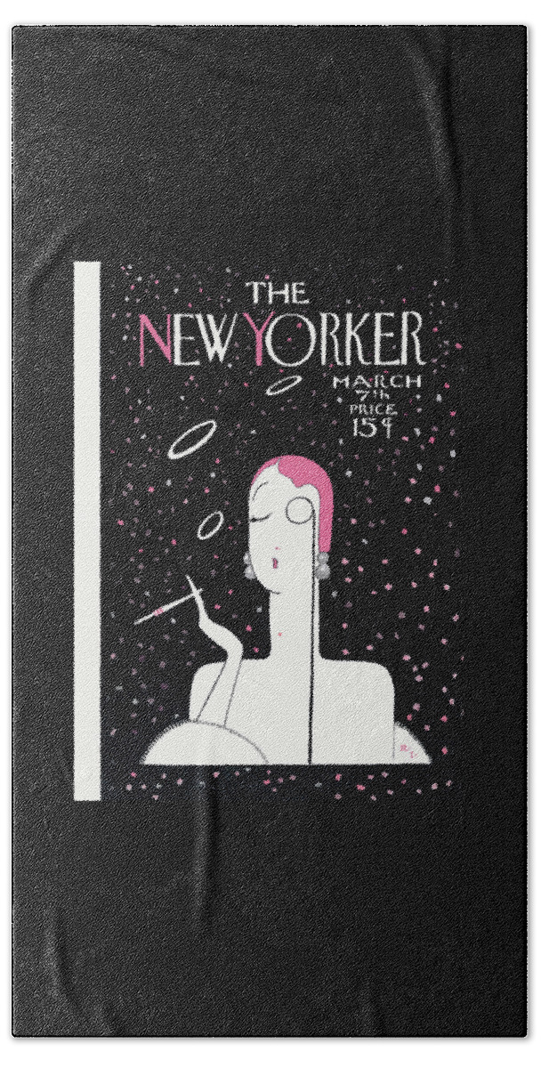 New Yorker March 7th, 1925 Beach Towel