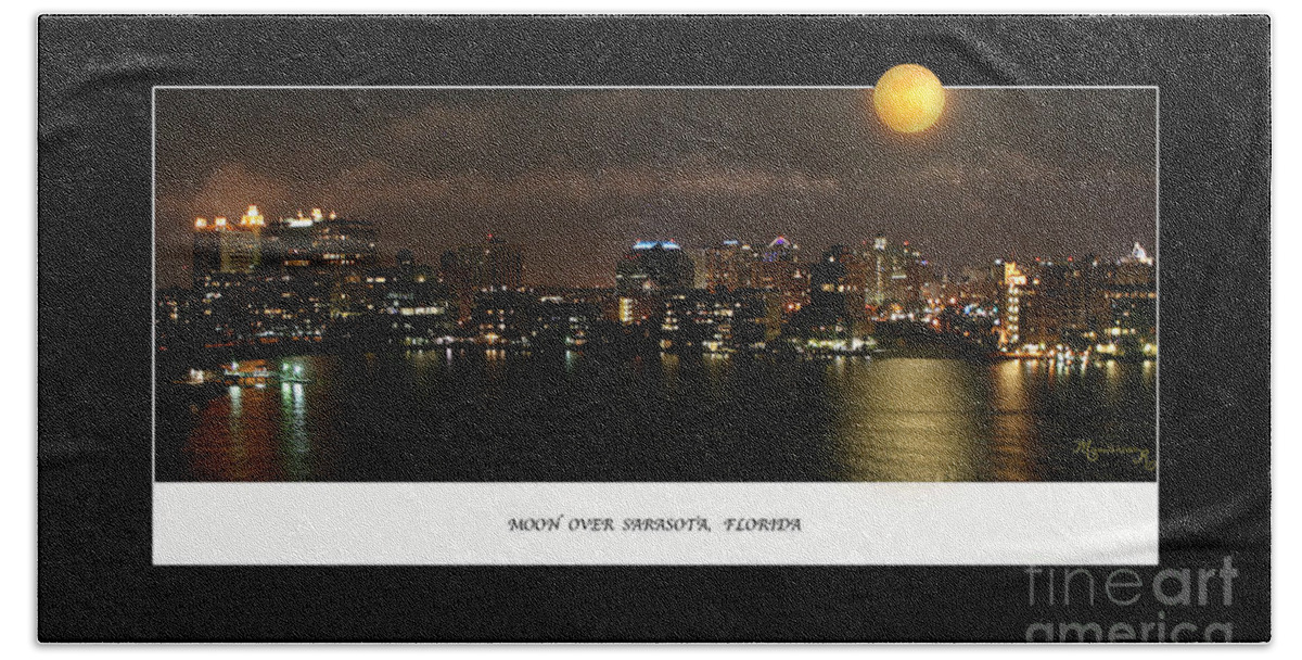 Moonrise Beach Sheet featuring the photograph Nocturne by Mariarosa Rockefeller