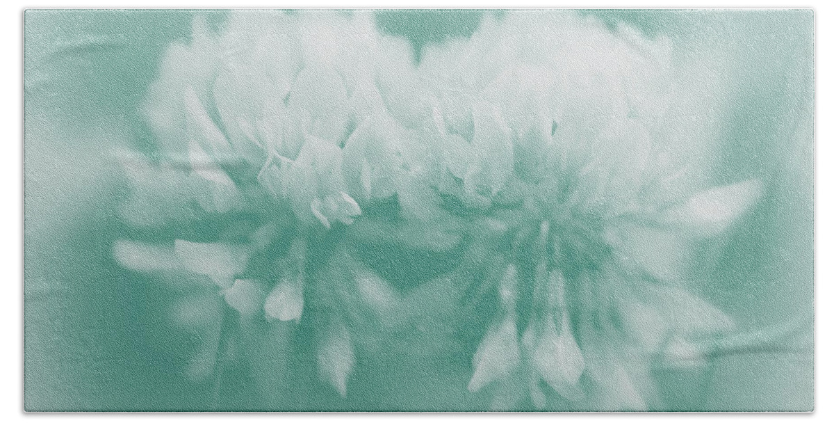 Clover Beach Towel featuring the photograph Not-So-White White Clover by Carol Senske