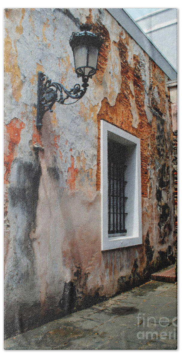 Architecture Beach Sheet featuring the photograph Old San Juan Jail by George D Gordon III