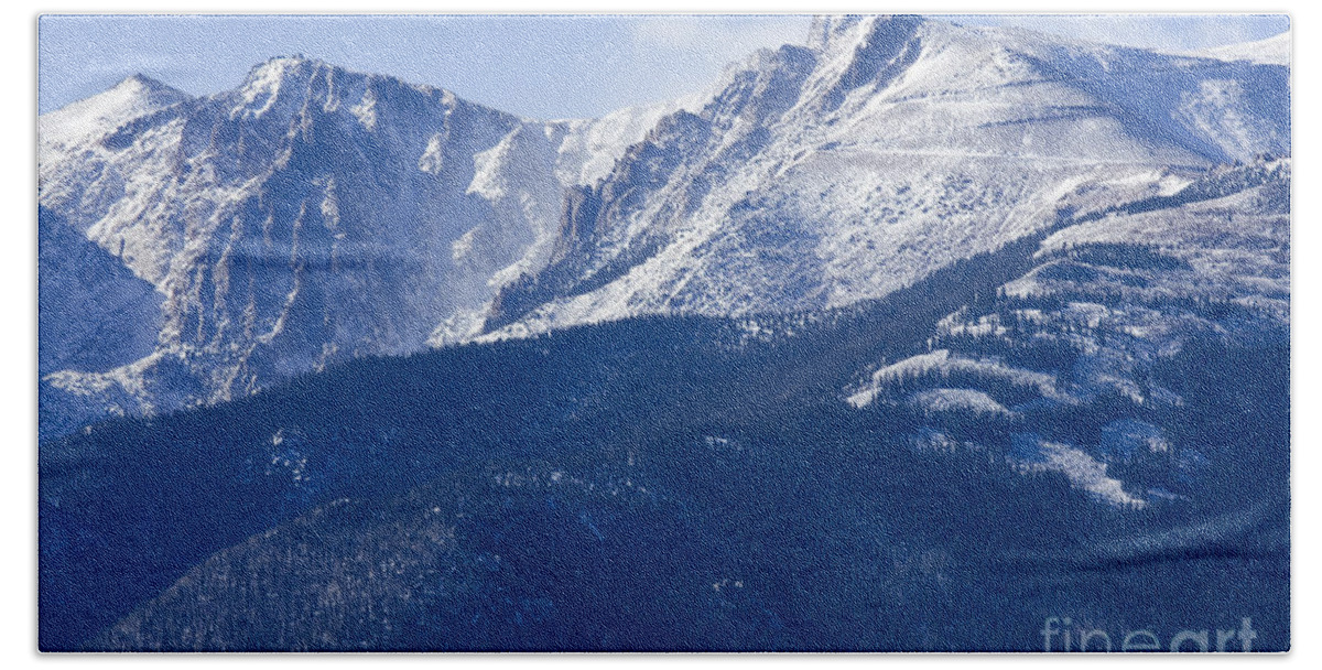 Pikes Peak Beach Towel featuring the photograph Pikes Peak by Steven Krull