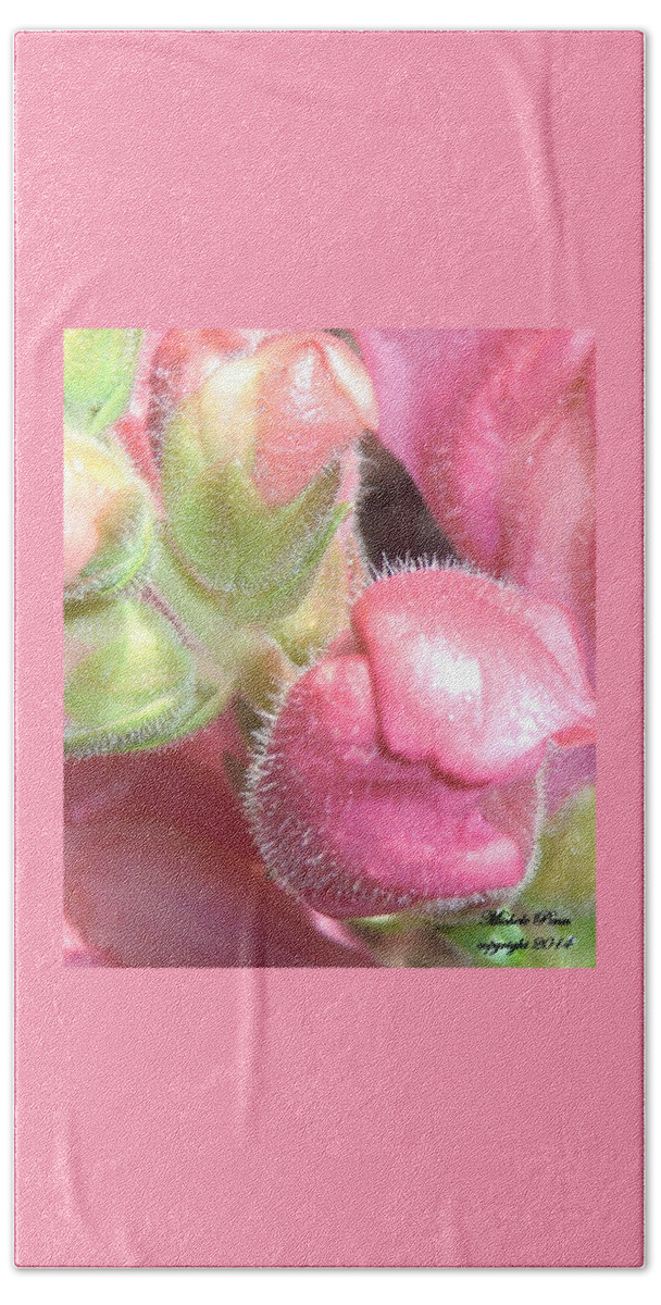 Pink Flower Beach Towel featuring the photograph Pink Paradise 2 by Michele Penn