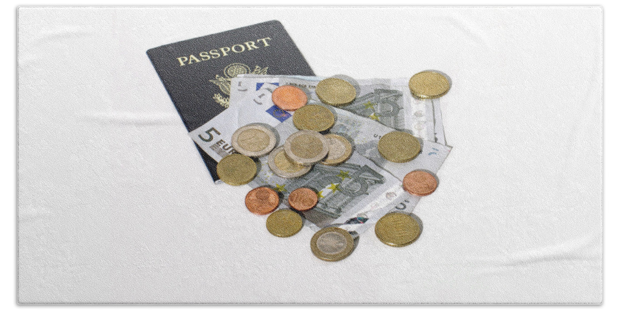 Passport Beach Towel featuring the photograph Planning to Travel by Ann Horn
