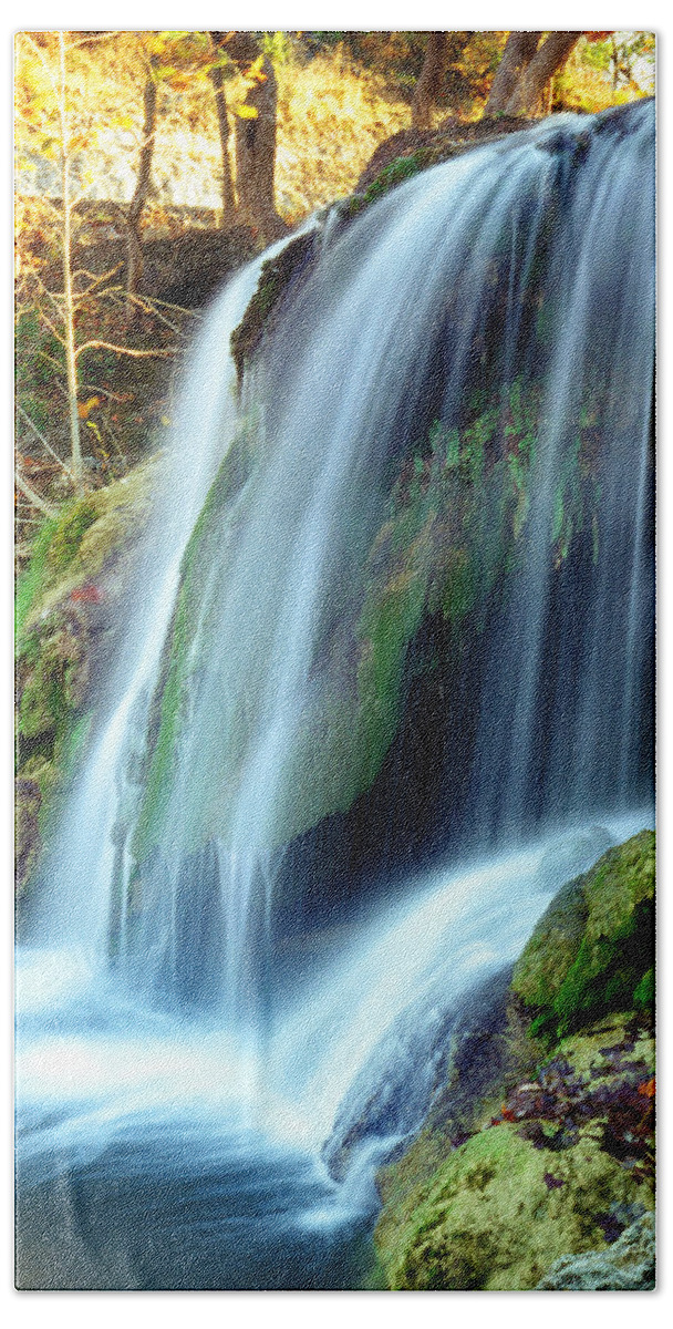Oklahoma Beach Towel featuring the photograph Price Falls 4 of 5 by Jason Politte