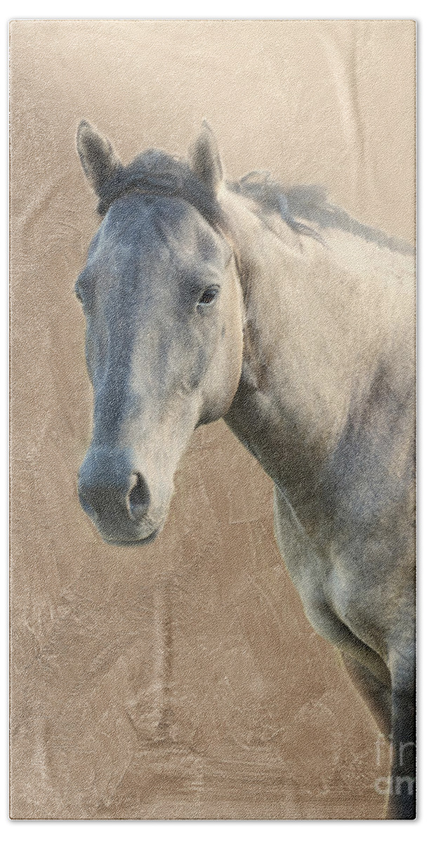 Horse Beach Towel featuring the photograph Proud by Betty LaRue