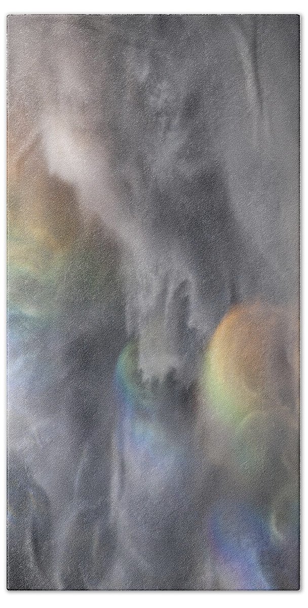 536746 Beach Towel featuring the photograph Rainbow In The Mist Of Kaieteur Falls by Kevin Schafer