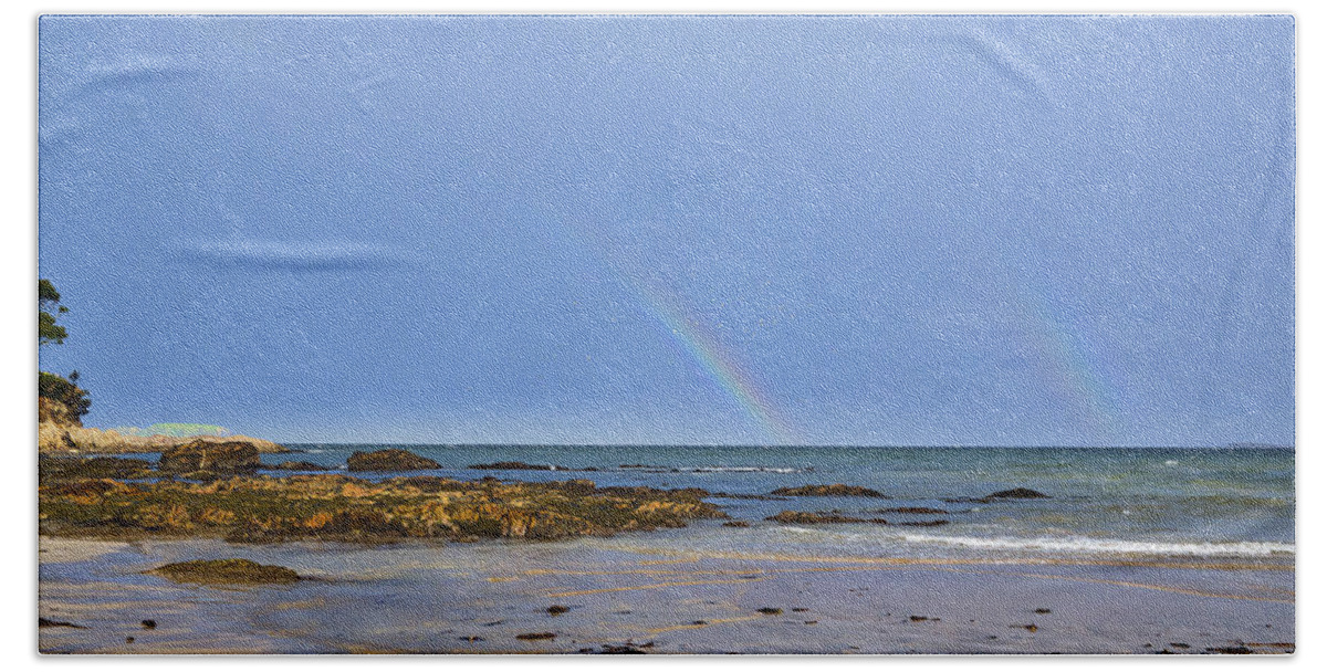 Australia Beach Towel featuring the photograph Rainbows - Denhams Beach - Australia by Steven Ralser