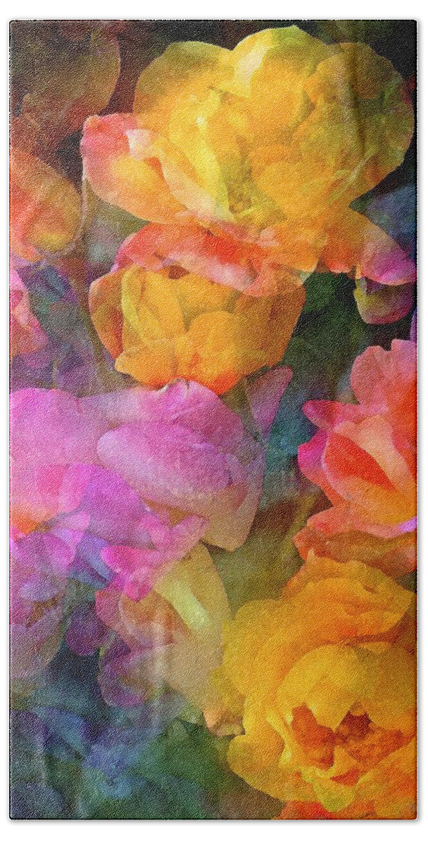 Floral Beach Sheet featuring the photograph Rose 224 by Pamela Cooper