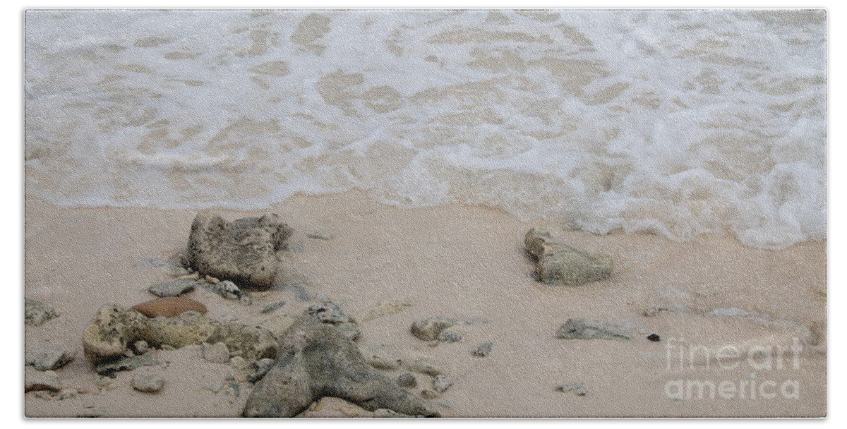 Seashore Beach Towel featuring the photograph Seashore by Adriana Zoon
