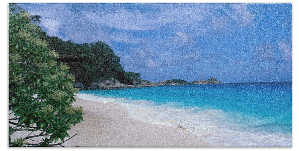 Andaman Beach Towel featuring the photograph Similan Islands, Thailand by Greg Ochocki