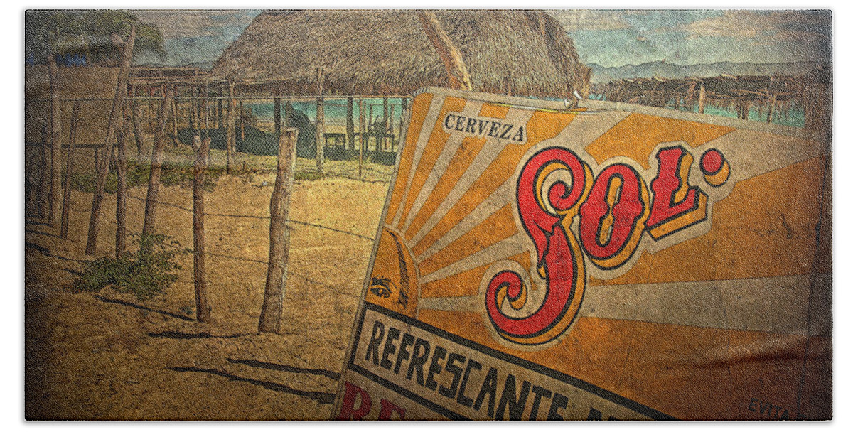 Sol Beach Towel featuring the photograph Sol is my Beer by Doug Matthews