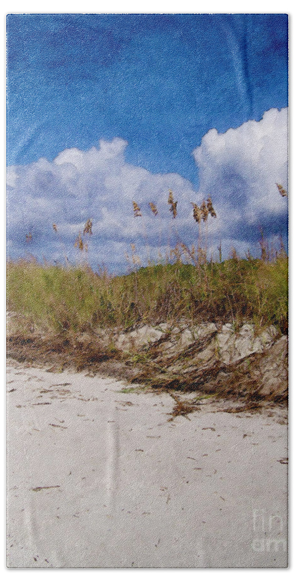 Sandy Beach Beach Towel featuring the digital art Southern Sands by Phil Perkins