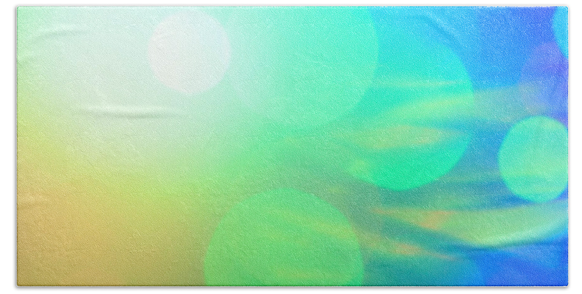 Abstract Beach Sheet featuring the photograph Spirit in the Sky by Dazzle Zazz
