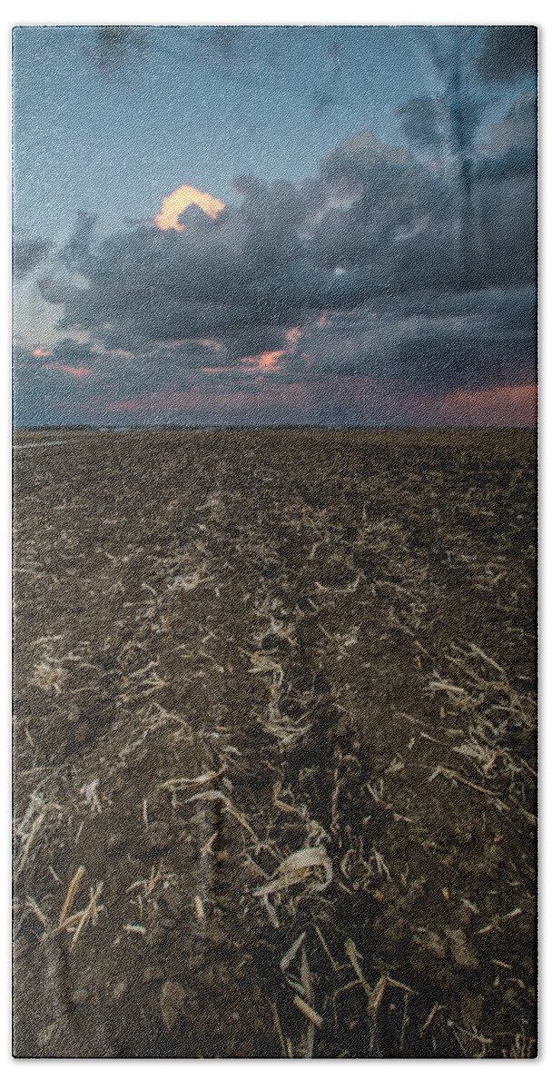 Iowa Beach Towel featuring the photograph Storm by Aaron J Groen