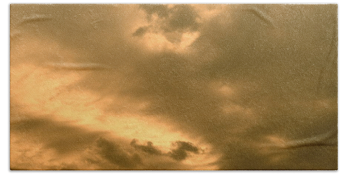 Orphelia Aristal Beach Sheet featuring the photograph Strange Atmosphere by Orphelia Aristal