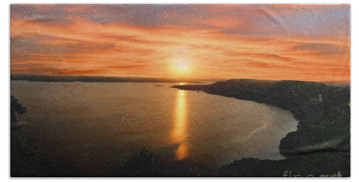 Sunset On Lake Travis; Lake Travis; The Oasis; Sunsets; Texas Sunsets; Texas' Finest Sunsets; Randy Smith; Campus Art Prints Beach Towel featuring the photograph Sunset On Lake Travis by Randy Smith