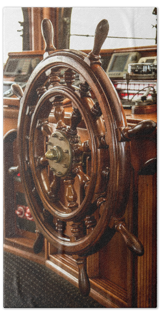 Take The Wheel Beach Towel featuring the photograph Take The Wheel by Dale Kincaid