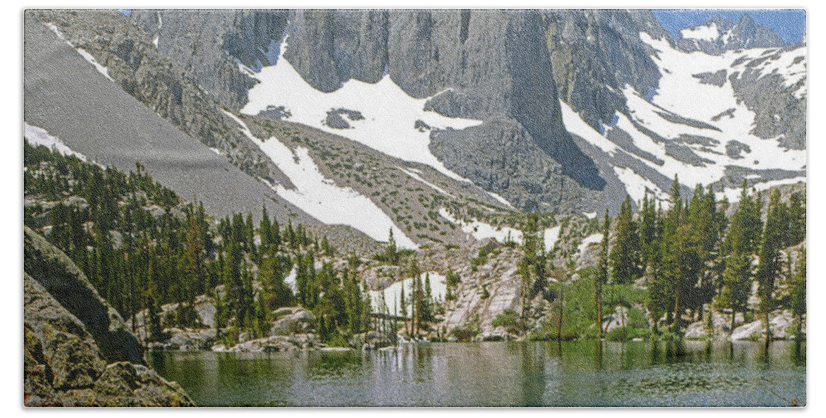 Temple Crag Beach Towel featuring the photograph 2M6437-Temple Crag by Ed Cooper Photography