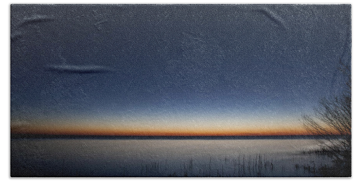 Dawn Beach Towel featuring the photograph The First Light of Dawn by Scott Norris