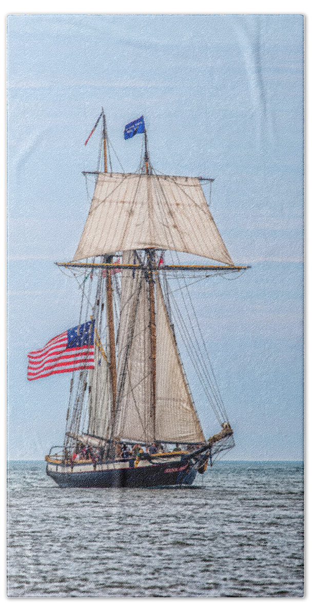 Boats Beach Towel featuring the photograph The Lynx by Dale Kincaid