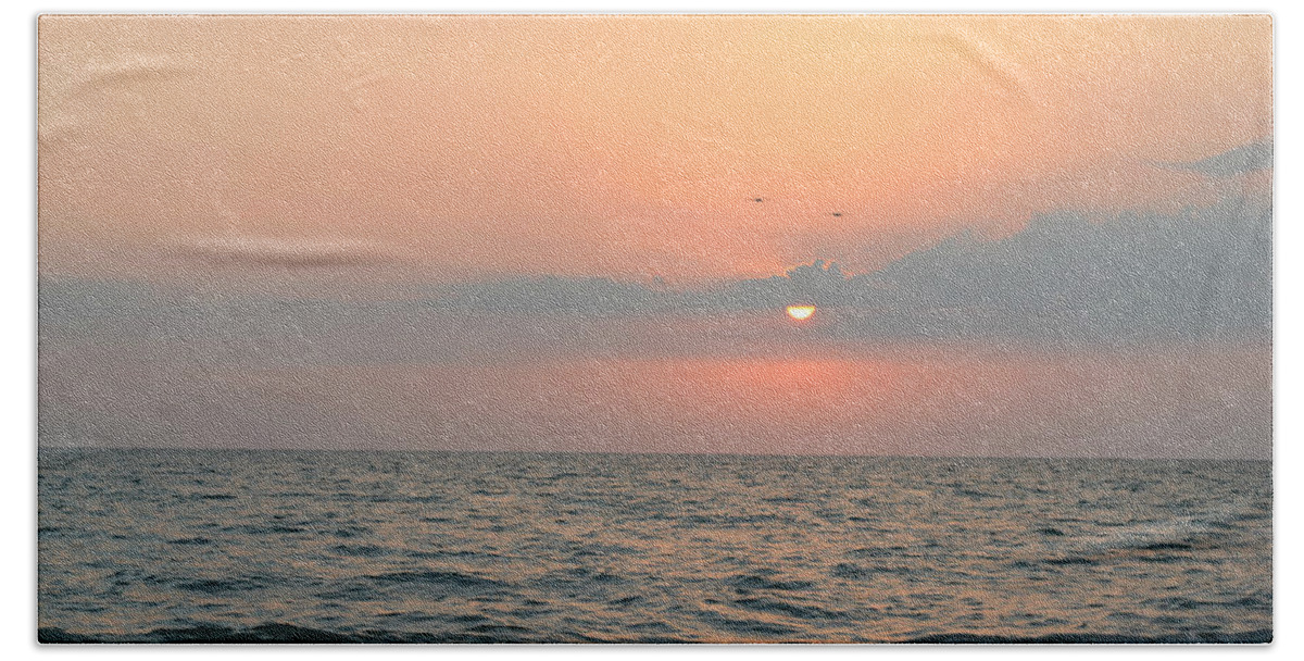 Sunset Beach Towel featuring the photograph The Melody of My Heart by Melanie Moraga