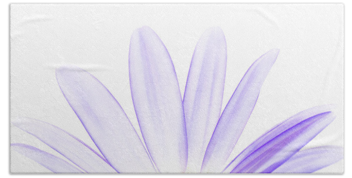 Floral Beach Towel featuring the photograph The Purple In Your Soul by Sandra Parlow