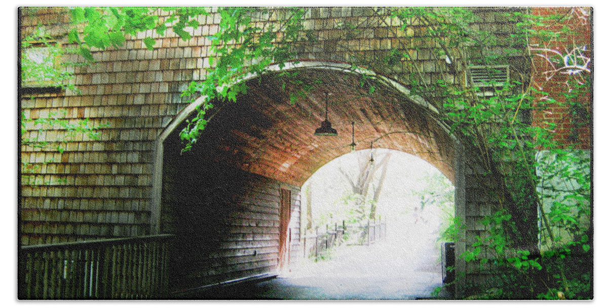 Shawn Beach Towel featuring the photograph The Road to Beyond by Shawn Dall