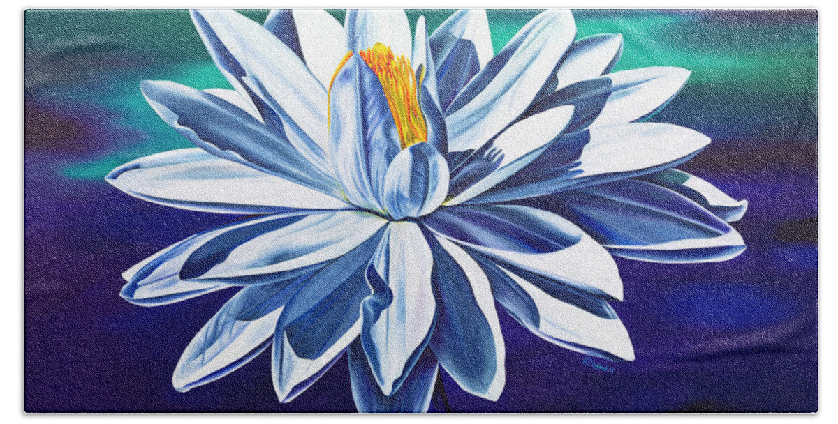 30x40 Beach Towel featuring the painting Tranquility by Kerri Meehan