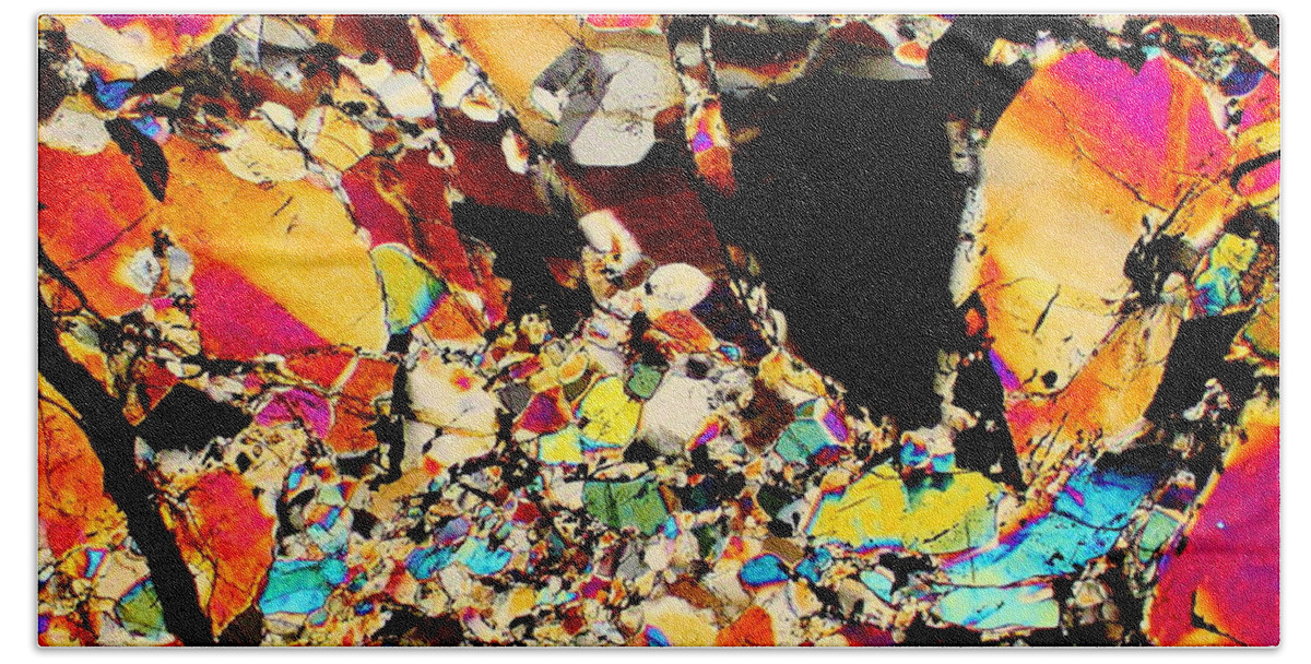Meteorites Beach Towel featuring the photograph Melting Pot by Hodges Jeffery