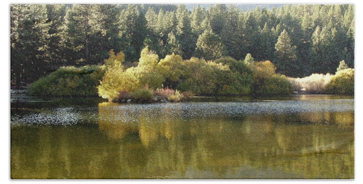 Nature Beach Towel featuring the photograph Washoe Valley by Carol Sweetwood