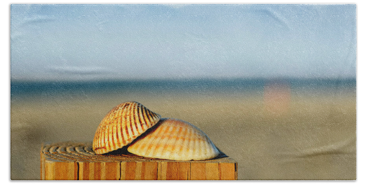 Seascapes Beach Sheet featuring the photograph You And Me by Laura Fasulo