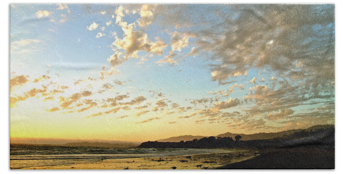 Beach Beach Towel featuring the photograph End of Day by Parrish Todd