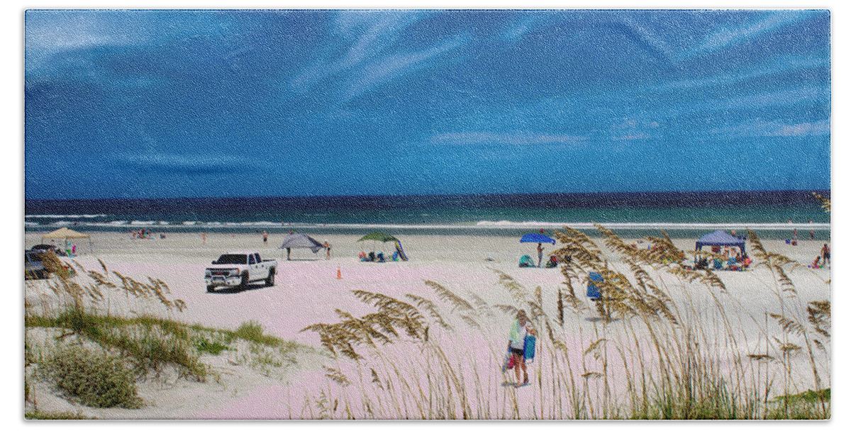 Florida Beach Towel featuring the photograph Florida Beach #2 by Farol Tomson