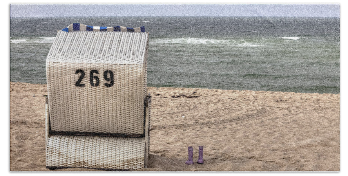 Beach Chair Beach Towel featuring the photograph Hoernum - Sylt #3 by Joana Kruse