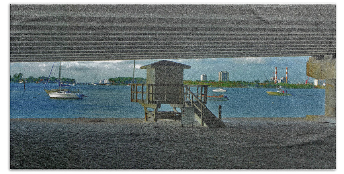  Beach Towel featuring the photograph 32- Off-Duty by Joseph Keane