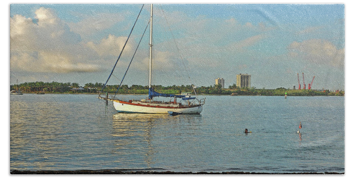  Phil Foster Park Beach Towel featuring the photograph 51- Phil Foster Park-Singer Island by Joseph Keane