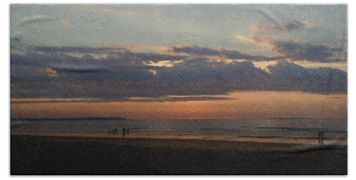 Beach Beach Sheet featuring the photograph Atlantic Sunrise by Nancy Griswold