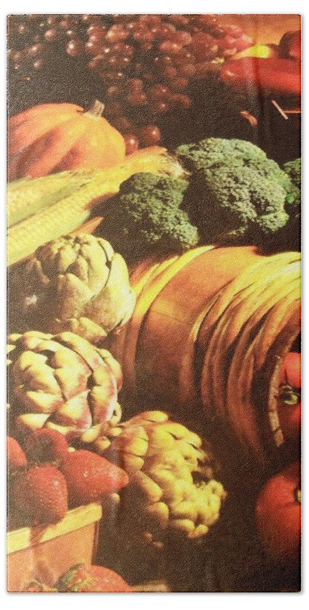 Corn Beach Sheet featuring the photograph Autumn's Bounty by Sharon Duguay