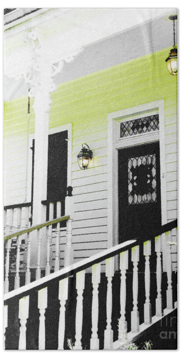 Beauregard Town Beach Sheet featuring the photograph Beauregard Town Baton Rouge by Lizi Beard-Ward