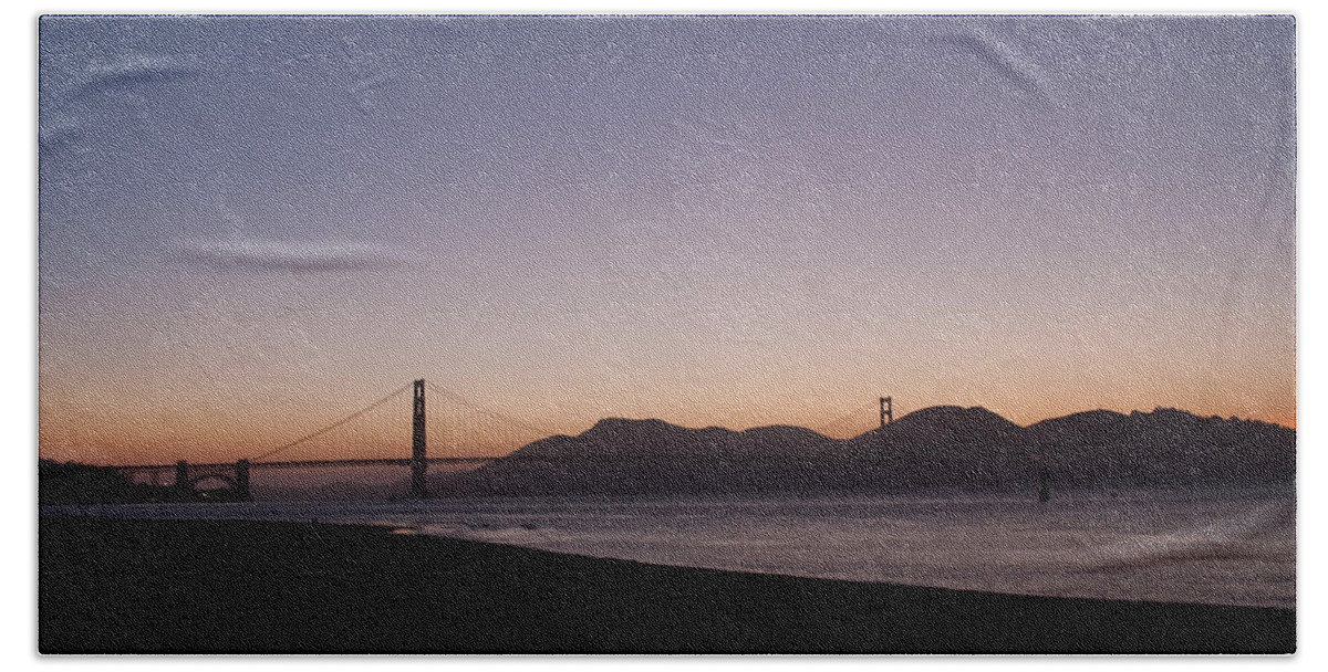 Golden Gate Beach Towel featuring the photograph Golden Gate by Ralf Kaiser