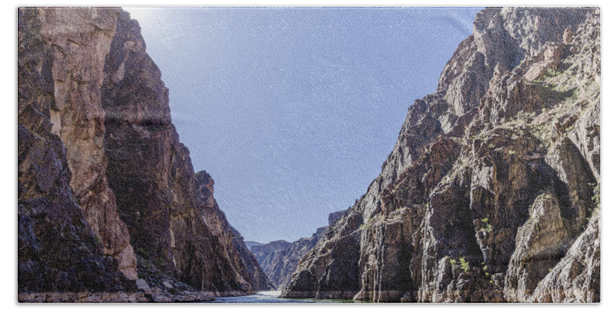 Colorado River Beach Towel featuring the photograph Colorado River Grand Canyon by Steve Williams