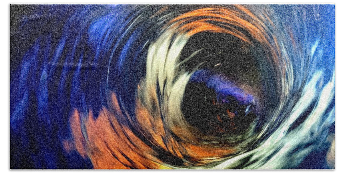 Vortex Beach Towel featuring the photograph Guardians Of The Abyss by Mark Fuller