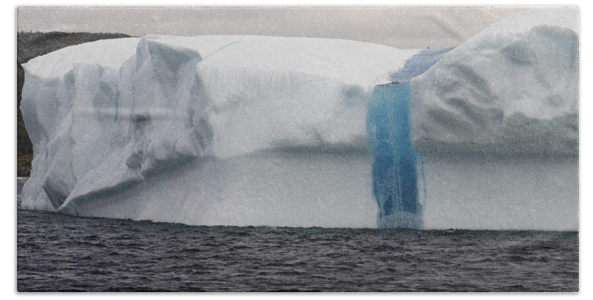 Iceberg Beach Sheet featuring the photograph Iceberg by Eunice Gibb